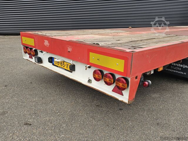 Low loader DO-Trailer SD 31 / SEMI TRAILER / EXTENDABLE