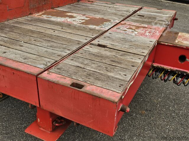 Low loader DO-Trailer SD 31 / SEMI TRAILER / EXTENDABLE