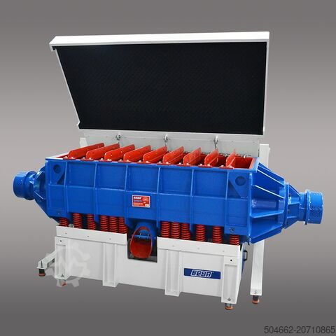 Gleitschleifanlage ERBA BPT 1000 Langtrog zum Kugelpolieren