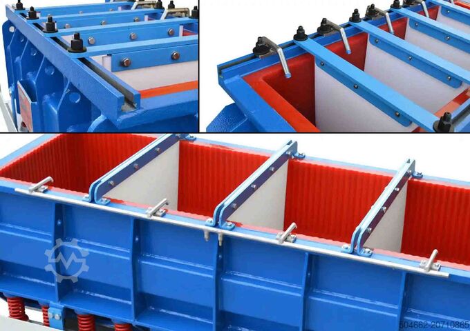 Gleitschleifanlage ERBA BPT 1000 Langtrog zum Kugelpolieren