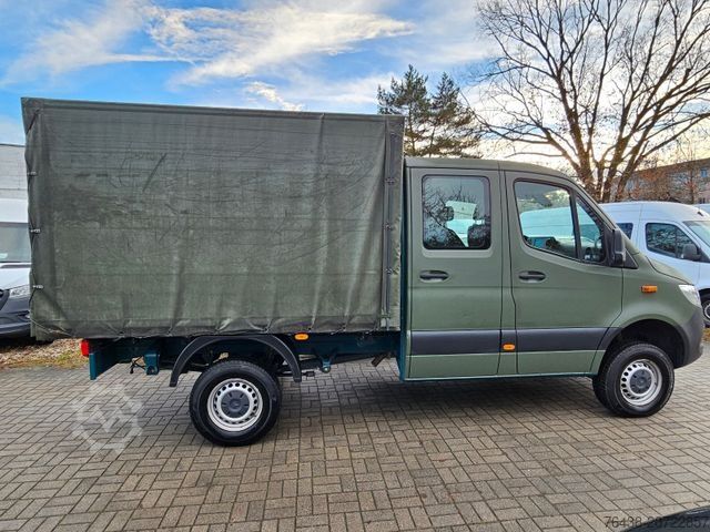 Transporter mit Pritsche & Plane MERCEDES-BENZ Sprinter 314 cdi DoKa|4x4 AWD|ex-BW|TÜV+ÖLneu