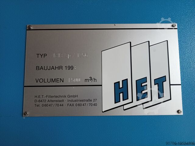 Filter housing extraction unit, extractor  