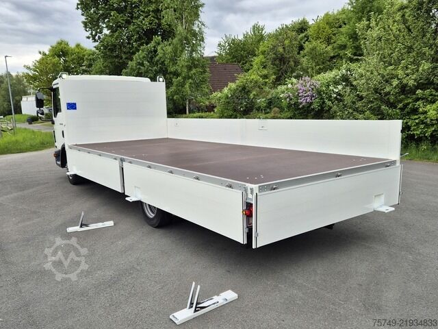 Pick-up van man TGL 8.190 BL Alu Pritsche 6.10m! AHK Maul + 3.5T