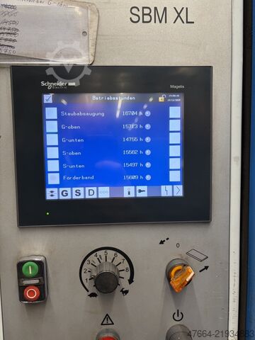 Deburring and edge rounding machine Lissmac SBM-M 1000D2 / SBM-XL 1000