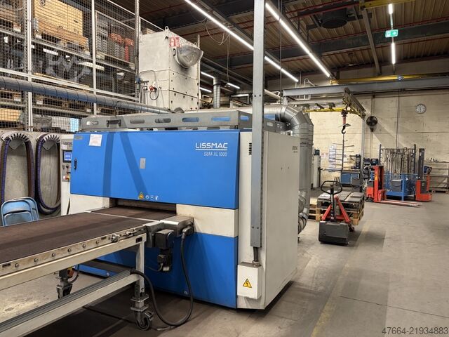 Deburring and edge rounding machine Lissmac SBM-M 1000D2 / SBM-XL 1000