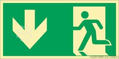Rescue signs DIN EN ISO – 10 pcs  