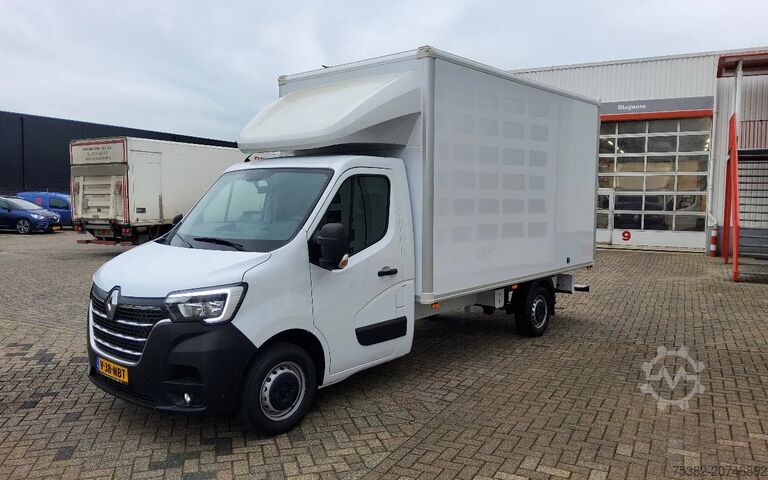 Koffer Renault MASTER 165.35 MET GESLOTEN LAADBAK & ACHTERDEUR...