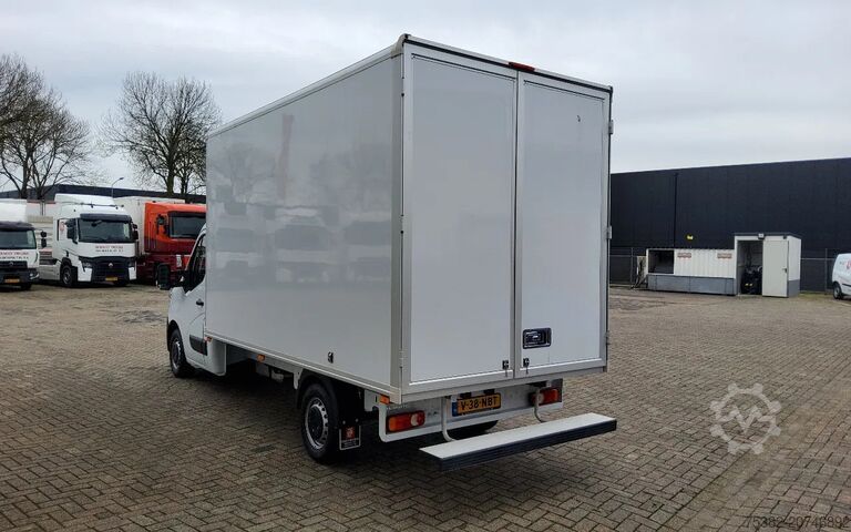 Koffer Renault MASTER 165.35 MET GESLOTEN LAADBAK & ACHTERDEUR...