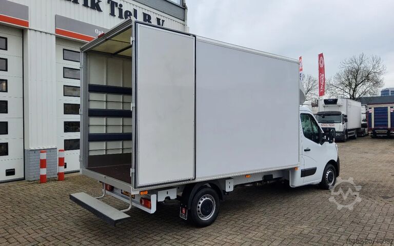 Koffer Renault MASTER 165.35 MET GESLOTEN LAADBAK & ACHTERDEUR...