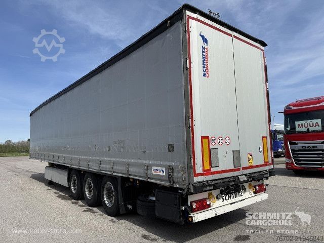 Open semitrailer with tarp Schmitz Cargobull Curtainsider Standard