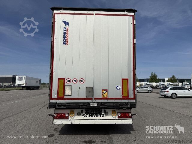 Open semitrailer with tarp Schmitz Cargobull Curtainsider Standard