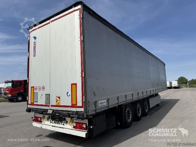 Open semitrailer with tarp Schmitz Cargobull Curtainsider Standard