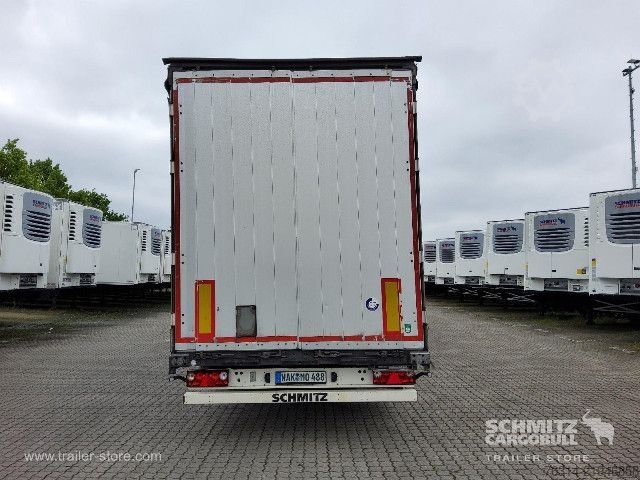 Open semitrailer with tarp Schmitz Cargobull Curtainsider Mega Getränke