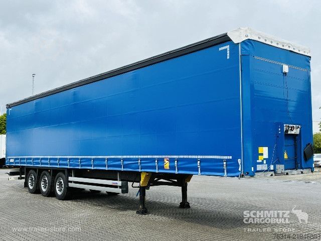 Open semitrailer with tarp Schmitz Cargobull Curtainsider Standard Getränke