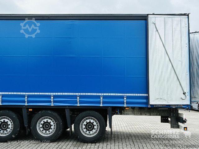 Open semitrailer with tarp Schmitz Cargobull Curtainsider Standard Getränke