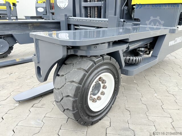 4-way forklift Combilift C4000 GAS DUPLEX 4600 FREE-LIFT CABIN