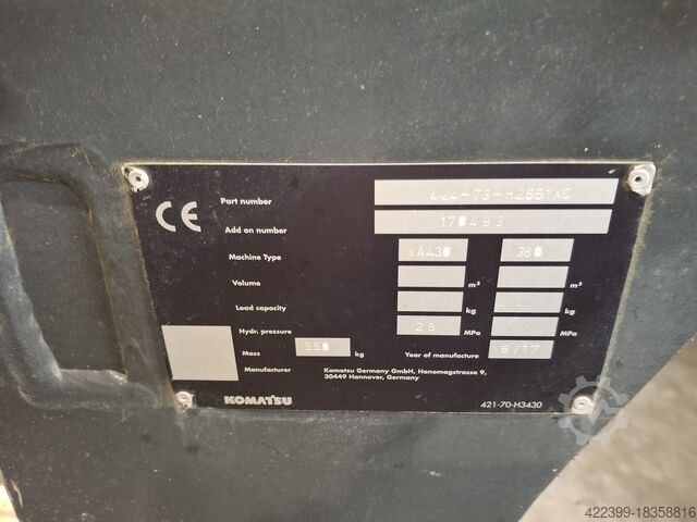 Standardschaufel Komatsu WA430