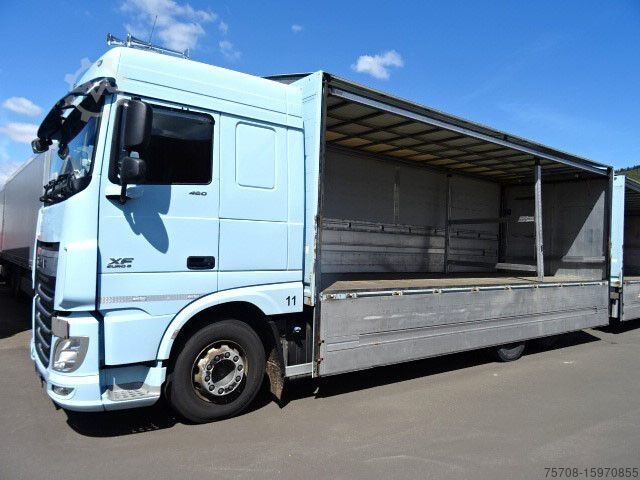 LKW mit Getränkeaufbau DAF XF 460 SC*NLA*kpl. Zug*Türen*MSH*38 Pal.*Kamera