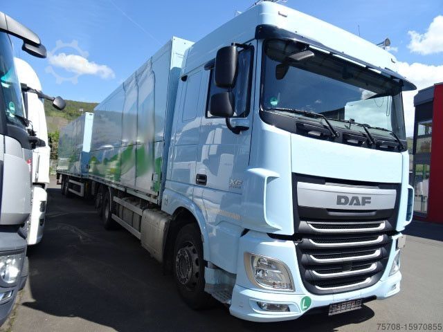 LKW mit Getränkeaufbau DAF XF 460 SC*NLA*kpl. Zug*Türen*MSH*38 Pal.*Kamera