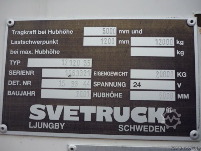 Forklift Svetruck 12120-35 Fork lifter