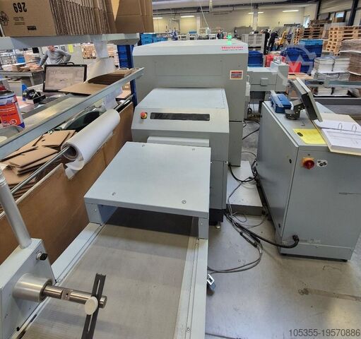 Perfect binding line Horizon BQ-480 PUR/EVA + Inline HT-1000 Trimmer