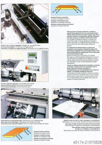 Multi-spindle drilling machine BIESSE F 39 E