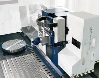 CNC travelling column bed-type milling machine Soraluce FL 8000