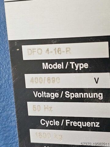 Filtration System Donaldson DFO 4-16-R