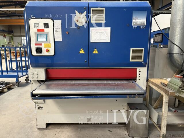 Deburring machine WEBER TT1350, TT-1P