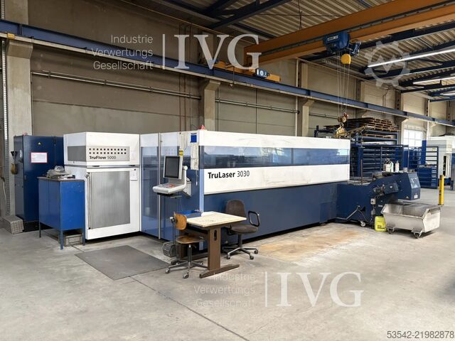 Laserschneidanlage TRUMPF TruLaser 3030, TruFlow 5000