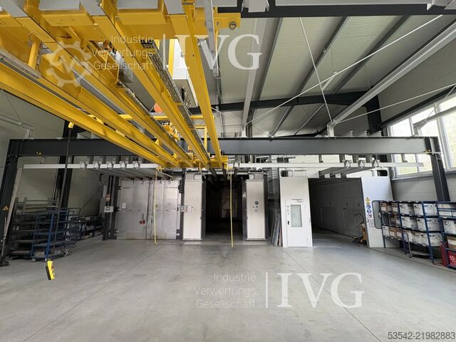 Paint and drying system for wet and powder coating MEEH/DURST 