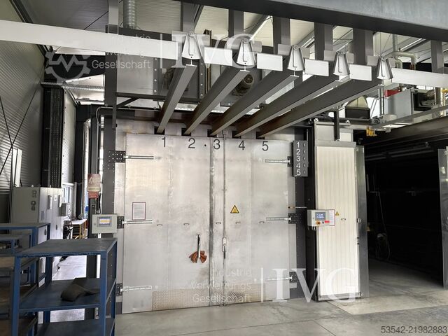 Paint and drying system for wet and powder coating MEEH/DURST 