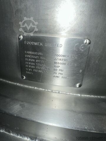 Jam cooking vessels Foodmek Tulip vessels