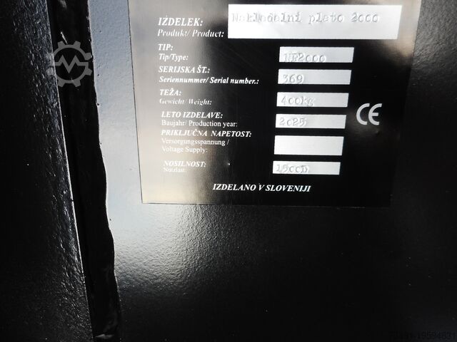 Schaufel Kozina Staplerschaufel NEU!