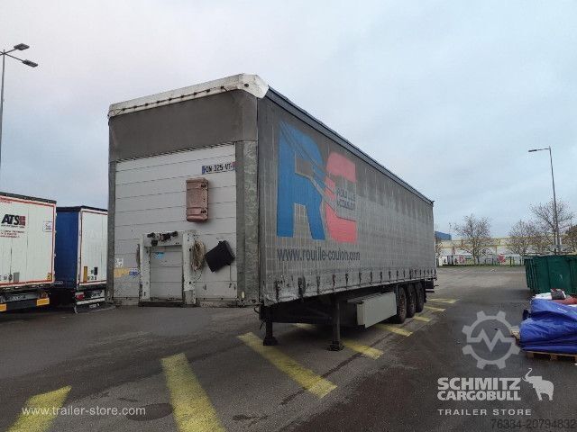 Open semitrailer with tarp Schmitz Cargobull Semitrailer Curtainsider Standard