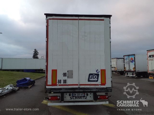 Open semitrailer with tarp Schmitz Cargobull Semitrailer Curtainsider Standard