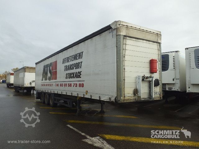 Open semitrailer with tarp Schmitz Cargobull Semitrailer Curtainsider Standard