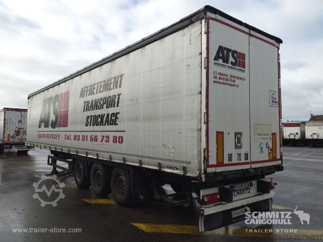 Open semitrailer with tarp Schmitz Cargobull Semitrailer Curtainsider Standard