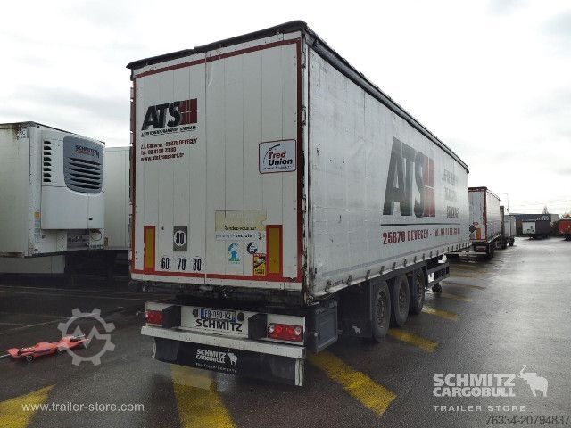 Open semitrailer with tarp Schmitz Cargobull Semitrailer Curtainsider Standard