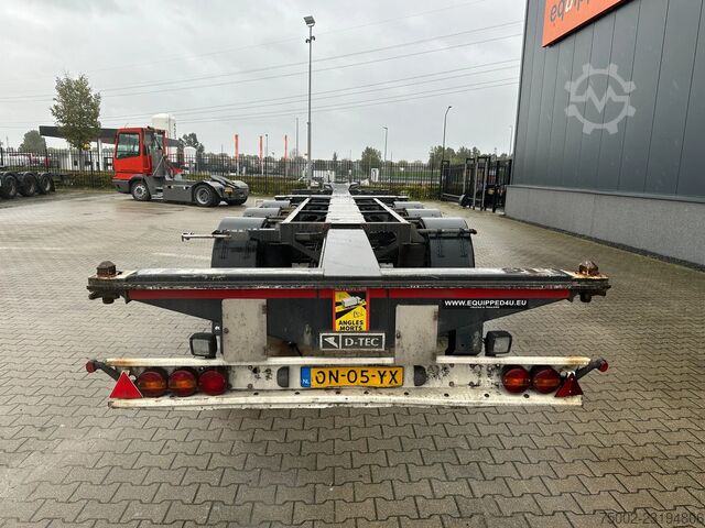 D-TEC FLEXITRAILER / 45FT HC MULTI / drumbrakes / liftaxle / NL D-TEC FLEXITRAILER / 45FT HC MULTI / drumbrakes / lif...