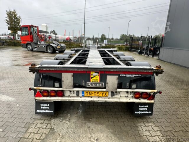 D-TEC FLEXITRAILER / 45FT HC MULTI / drumbrakes / liftaxle / NL D-TEC FLEXITRAILER / 45FT HC MULTI / drumbrakes / lif...