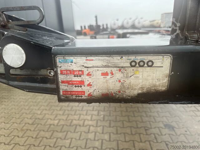 D-TEC FLEXITRAILER / 45FT HC MULTI / drumbrakes / liftaxle / NL D-TEC FLEXITRAILER / 45FT HC MULTI / drumbrakes / lif...