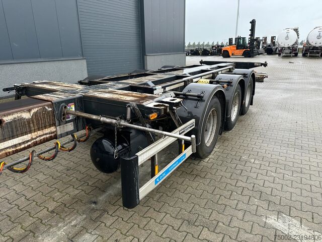 D-TEC FLEXITRAILER / 45FT HC MULTI / drumbrakes / liftaxle / NL D-TEC FLEXITRAILER / 45FT HC MULTI / drumbrakes / lif...