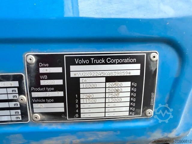 Standard SZM VOLVO FM 370 4x2 Globetrotter Euro 6