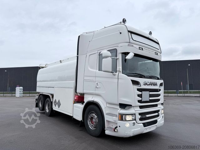 LKW mit Tankaufbau SCANIA R620 6x2 Topline HMK Bilcon 19.000 L ADR Tank