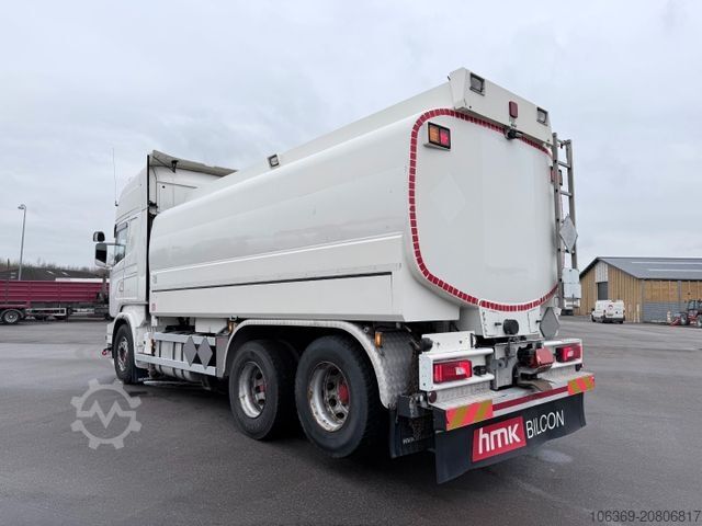LKW mit Tankaufbau SCANIA R620 6x2 Topline HMK Bilcon 19.000 L ADR Tank