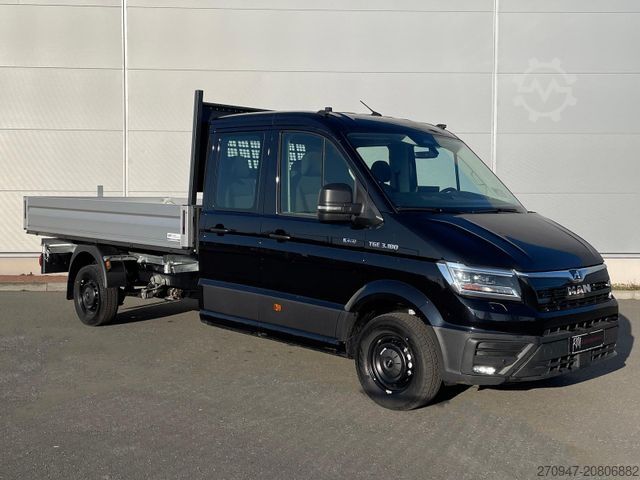 Transporter mit Kipper MAN TGE 3.180 Pritsche KIPPER DOKA LR 4x4 ACC LED