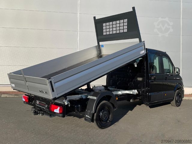 Transporter mit Kipper MAN TGE 3.180 Pritsche KIPPER DOKA LR 4x4 ACC LED