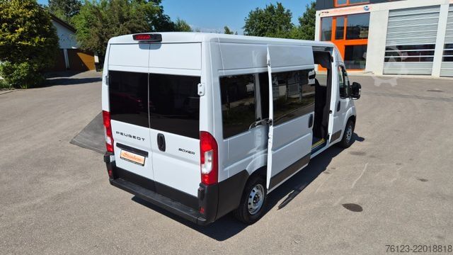 High top van PEUGEOT Boxer  Hochraum 9 Sitzer L3H2 verglast BlueHDi