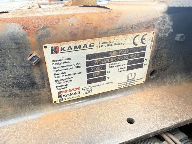 Swap body truck KAMAG WBH 25-E5 PrecisionMover